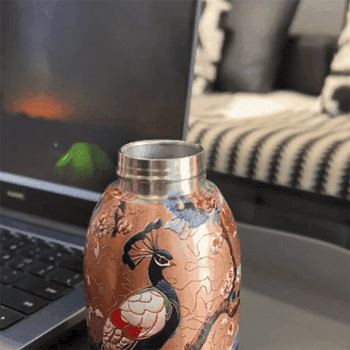 Stylish & Portable Insulated Water Bottle🎒 Keep Drinks Hot or Cold, Enjoy Fresh Drinks Anytime, Anywhere!