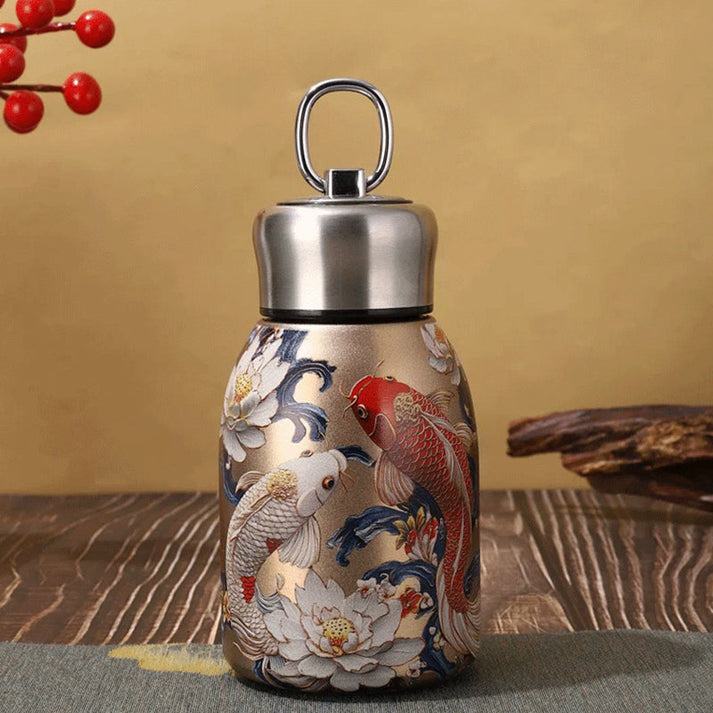Stylish & Portable Insulated Water Bottle🎒 Keep Drinks Hot or Cold, Enjoy Fresh Drinks Anytime, Anywhere!