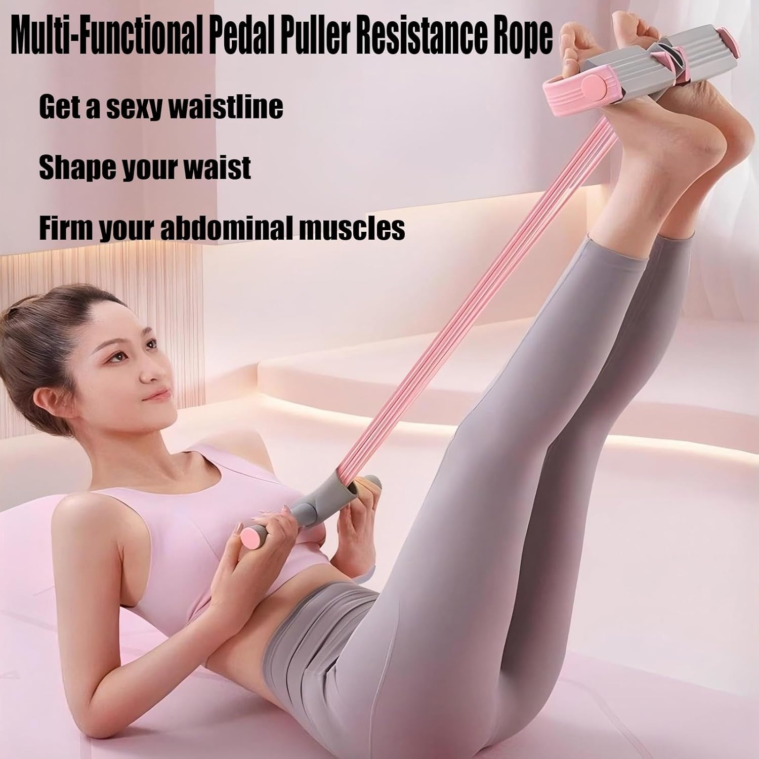 Multifunctional Pedal Puller Resistance Rope